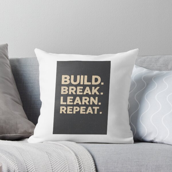 Item preview, Build. Break. Learn. Repeat. – Grit & Growth Poster designed and sold by Golub11211.