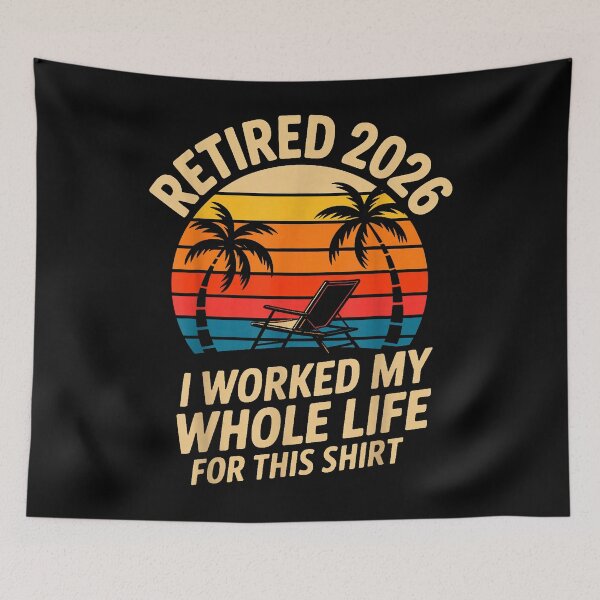 Item preview, Retired 2026 Funny Retirement designed and sold by Animal-Replicas.