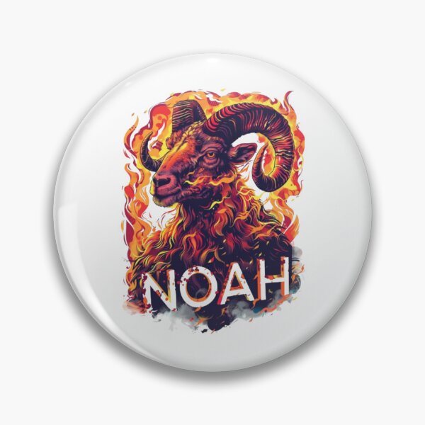 Item preview, Noah – Aries Zodiac Sign designed and sold by AlexLineArt.