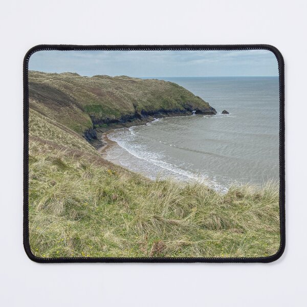 Item preview, Secluded Coastal Cove with Wild Grasses and Moody Sky designed and sold by Greysline.