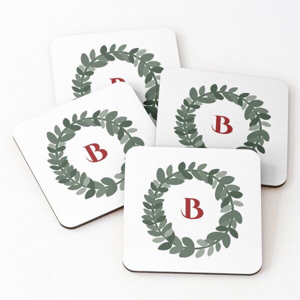 Item preview, Festive Initials B designed and sold by lowenR.