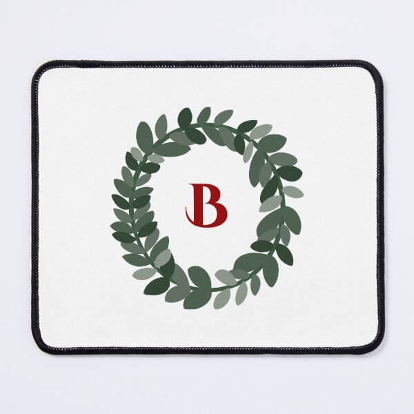Item preview, Festive Initials B designed and sold by lowenR.