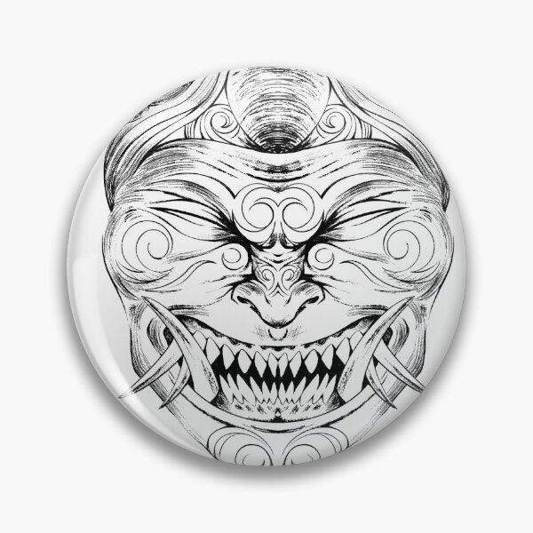 Item preview, demon oni mask 2 designed and sold by CooksGraphics1.