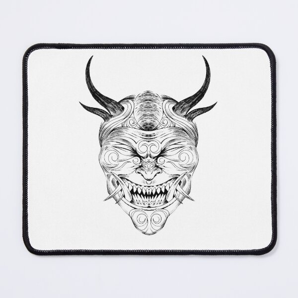 Item preview, demon oni mask 2 designed and sold by CooksGraphics1.