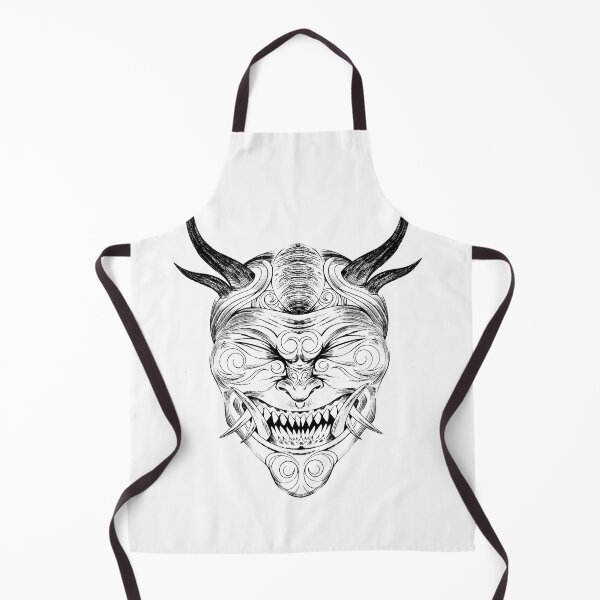 Item preview, demon oni mask 2 designed and sold by CooksGraphics1.