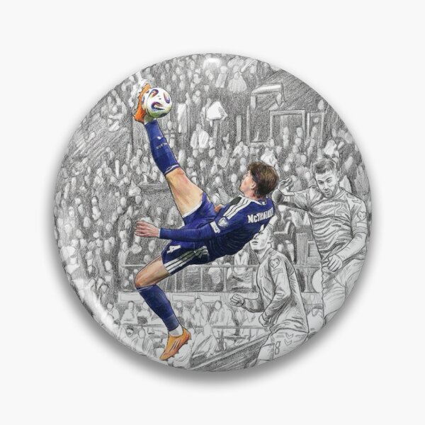 Item preview, Overhead kick Scottish king designed and sold by AndythephotoDr.