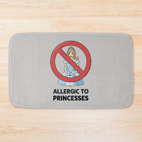 Item preview, Allergic To Princesses | Anti-Princess Funny designed and sold by WAMTEES.