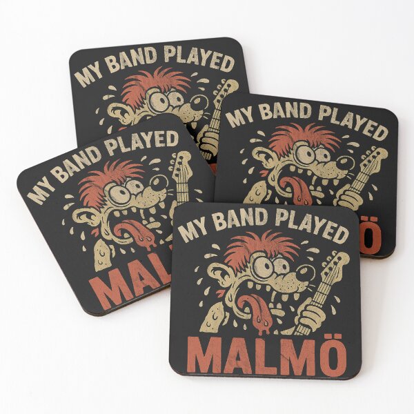 Item preview, My Band Played Malmö – Vintage Trash-Punk Rock Tee Retro 2000s designed and sold by DiamondSkyShirt.