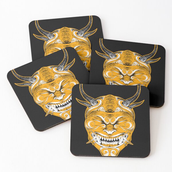 Item preview, demon oni mask 3 designed and sold by CooksGraphics1.