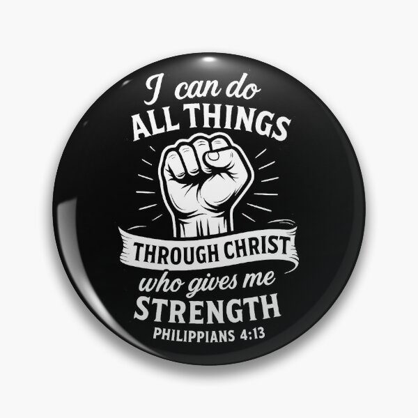 Item preview, Philippians 4:13 I can do all things through Christ who gives me strength designed and sold by plushism.