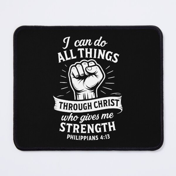 Item preview, Philippians 4:13 I can do all things through Christ who gives me strength designed and sold by plushism.