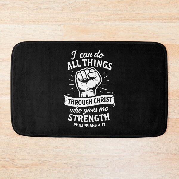 Item preview, Philippians 4:13 I can do all things through Christ who gives me strength designed and sold by plushism.