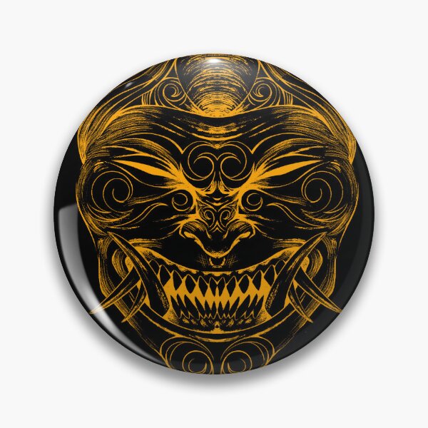 Item preview, demon oni mask 4 designed and sold by CooksGraphics1.