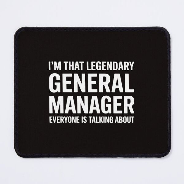 Item preview, General Manager Job Title Employee General Manager designed and sold by MelSurf.