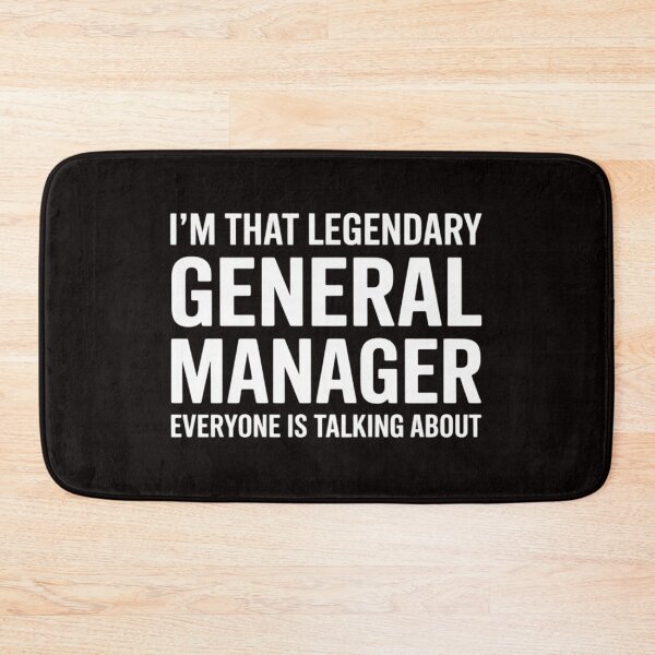 Item preview, General Manager Job Title Employee General Manager designed and sold by MelSurf.