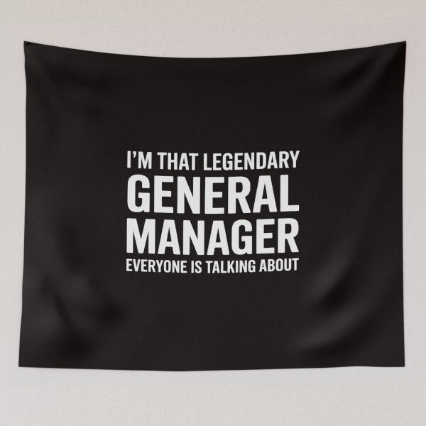 Item preview, General Manager Job Title Employee General Manager designed and sold by MelSurf.