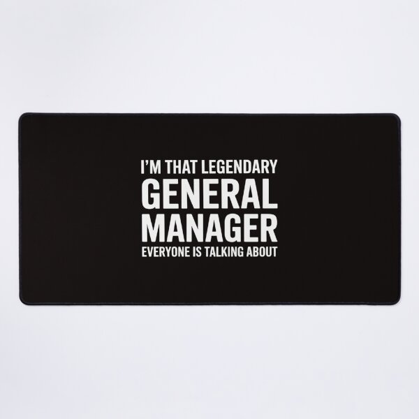 Item preview, General Manager Job Title Employee General Manager designed and sold by MelSurf.
