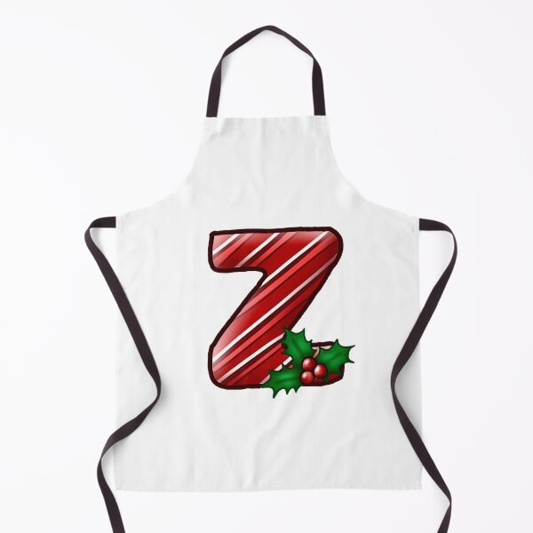 Item preview, Z Monogram (Candycane) designed and sold by CharmedHeartArt.