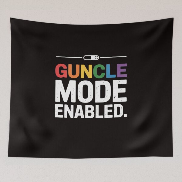 Item preview, Gay uncle, gamer, guncle day, LGBT novelty brother son designed and sold by MelSurf.