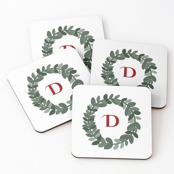 Item preview, Festive Initials D designed and sold by lowenR.