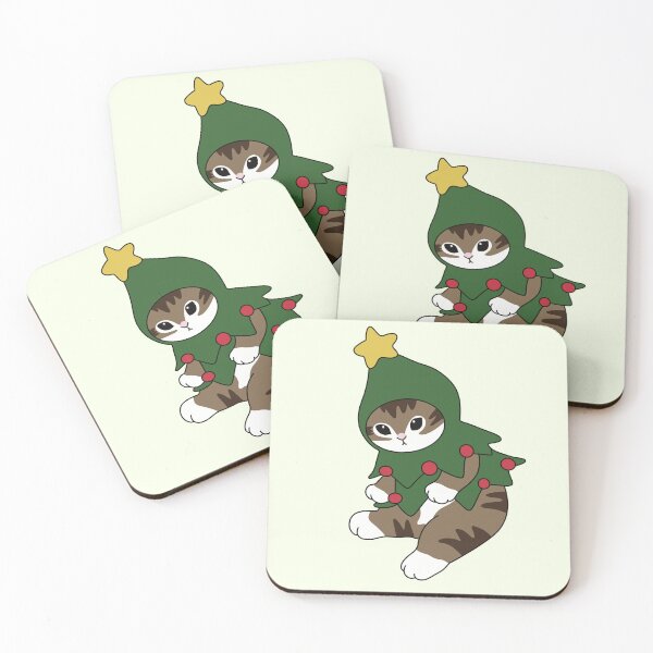 Item preview, Christmas tree cat designed and sold by CheylaDesigns.