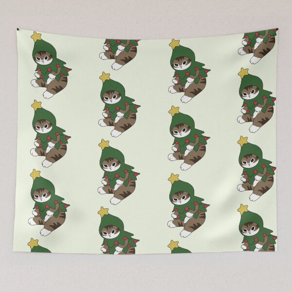 Item preview, Christmas tree cat designed and sold by CheylaDesigns.