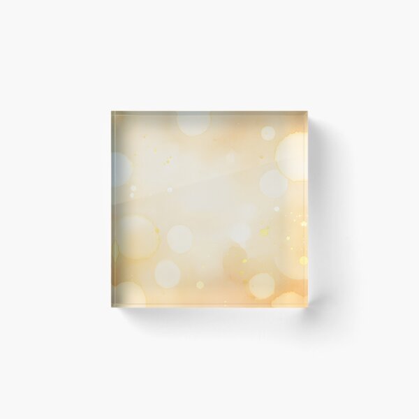 Item preview, Warm Abstract Golden Bokeh Light Background designed and sold by homydesign.