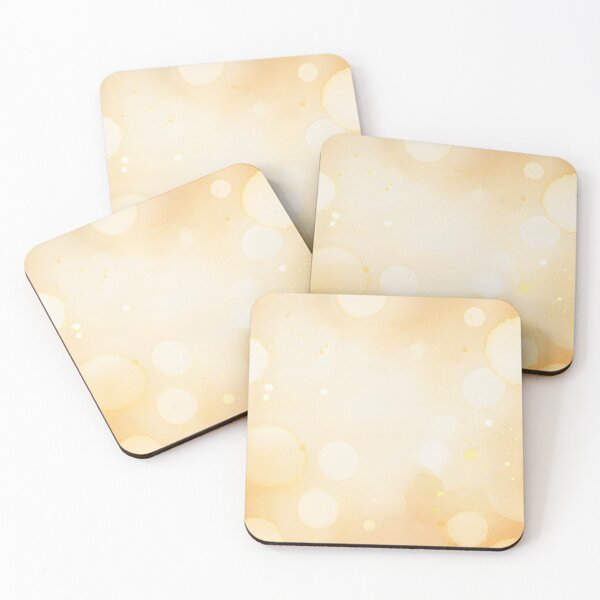 Item preview, Warm Abstract Golden Bokeh Light Background designed and sold by homydesign.