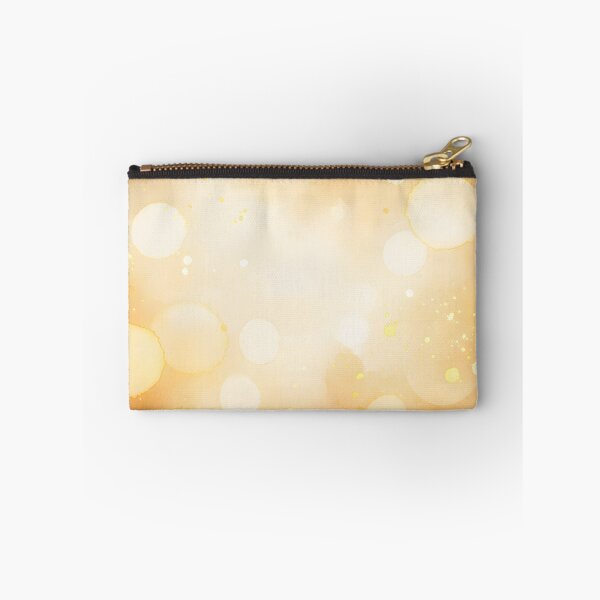 Item preview, Warm Abstract Golden Bokeh Light Background designed and sold by homydesign.