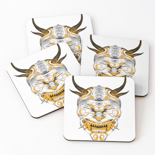 Item preview, demon oni mask 5 designed and sold by CooksGraphics1.