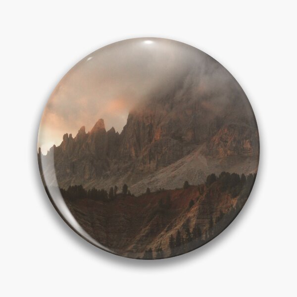 Item preview, Misty Mountain Sunrise Landscape, Dramatic Peaks and Forest View designed and sold by MastaStore.