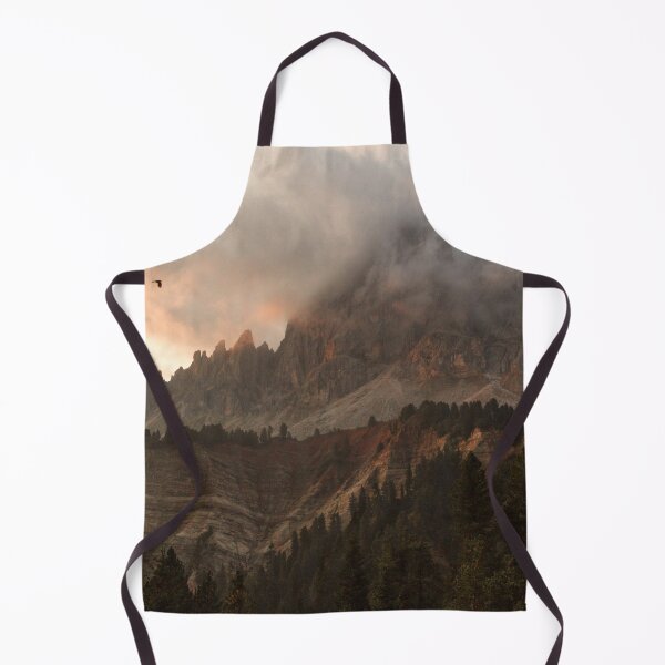 Item preview, Misty Mountain Sunrise Landscape, Dramatic Peaks and Forest View designed and sold by MastaStore.