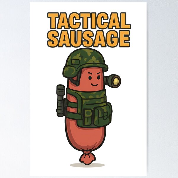 Item preview, Tactical Sausage designed and sold by Tactical Override.