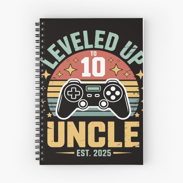 Item preview, Gaming Uncle Pregnancy Announcement For Soon To Be Uncle 2025 Promoted To Uncle Level Unlocked Black designed and sold by MelSurf.