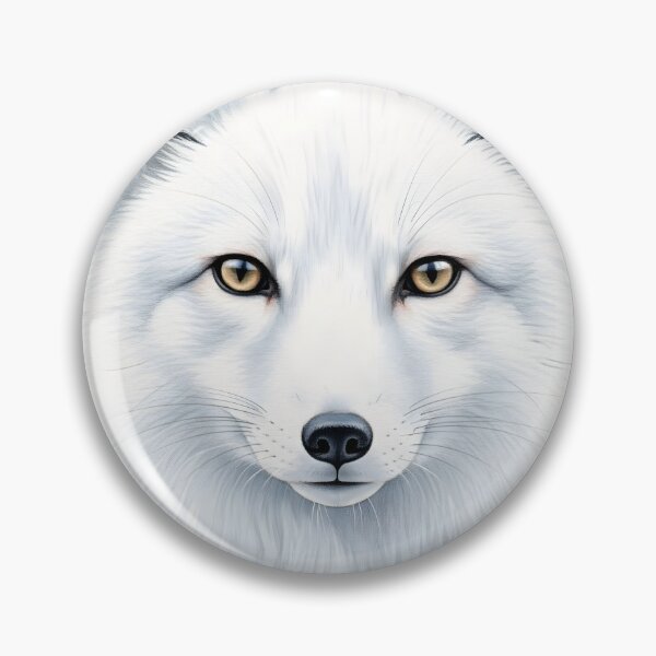 Item preview, Striking Close-up Portrait of an Arctic Fox designed and sold by homydesign.