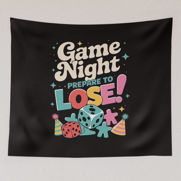 Item preview, Game Night Matching - Family Game Night designed and sold by MelSurf.