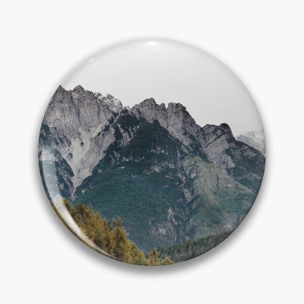 Item preview, Misty Mountain Sunrise Landscape, Dramatic Peaks and Forest View designed and sold by MastaStore.