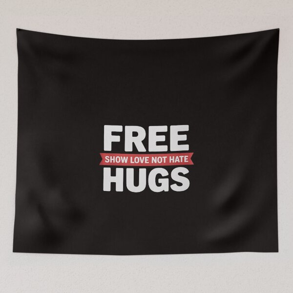 Item preview, Free Hugs Show Love Not Hate Festival designed and sold by MelSurf.