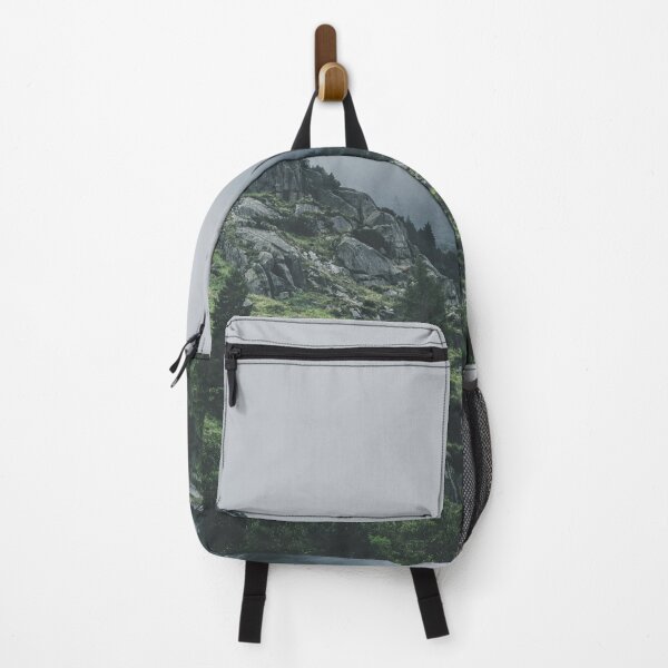Item preview, Misty Mountain Sunrise Landscape, Dramatic Peaks and Forest View designed and sold by MastaStore.