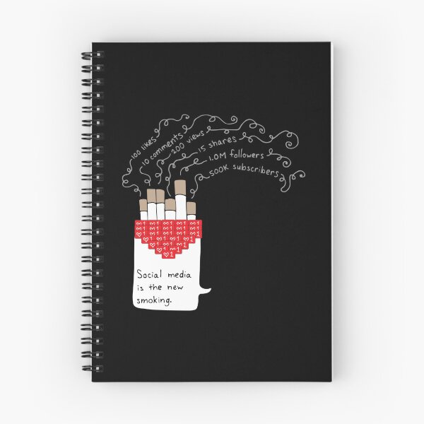 Item preview, Social Media Is The New Smoking designed and sold by Tim Veiga.