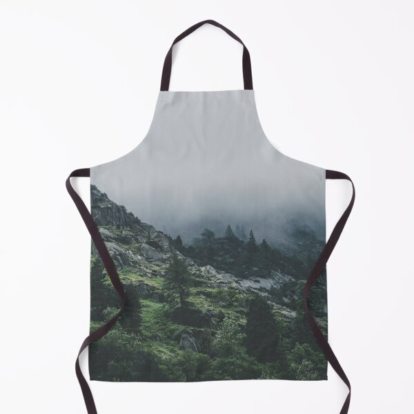Item preview, Misty Mountain Sunrise Landscape, Dramatic Peaks and Forest View designed and sold by MastaStore.
