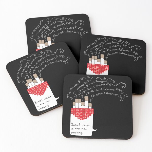 Item preview, Social Media Is The New Smoking designed and sold by Tim Veiga.