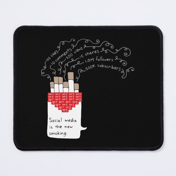 Item preview, Social Media Is The New Smoking designed and sold by Tim Veiga.