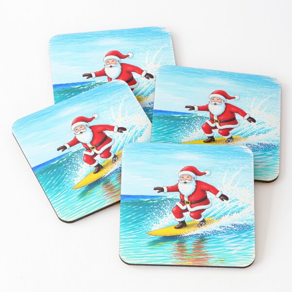 Item preview, Surfing Santa designed and sold by Nomad-Maynard.