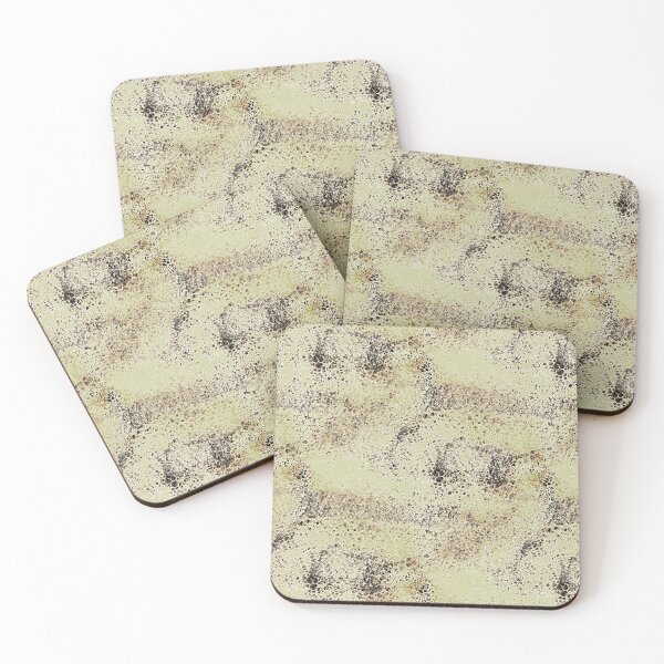 Item preview, Sandy Beach Textured Abstract Pattern in Yellow designed and sold by Artistestella.