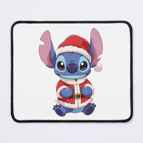 Item preview, Cute Christmas Stitch in Santa Suit – Kawaii Holiday Art designed and sold by Dream Magic Co.