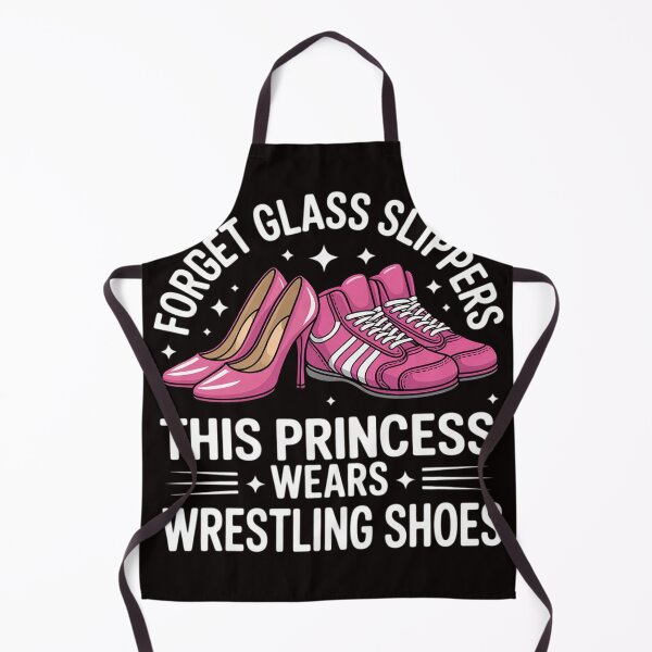 Item preview, Forget Glass Slippers Princess Wrestling Shoes Wrestler Girl designed and sold by MelSurf.
