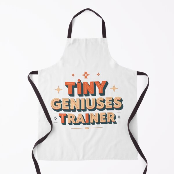 Item preview, Tiny geniuses trainer - funny quote design designed and sold by Happyhoo1.