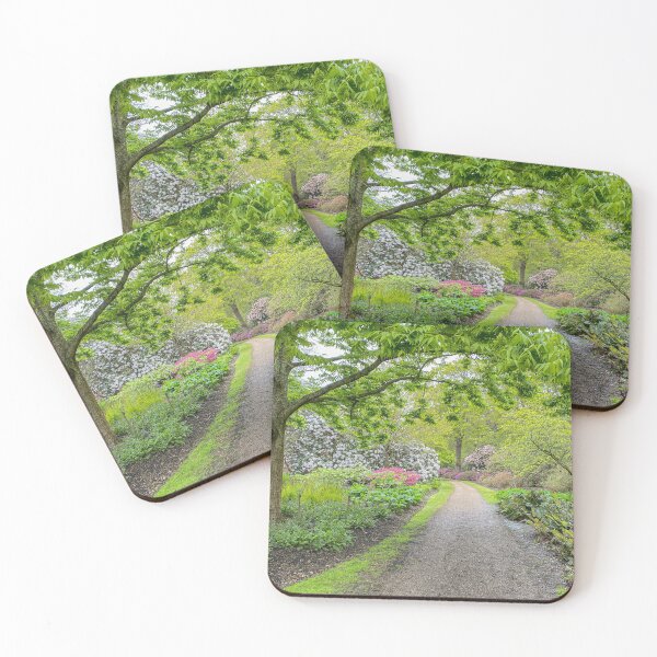 Item preview, Garden Path Through Lush Spring Flowers designed and sold by Greysline.