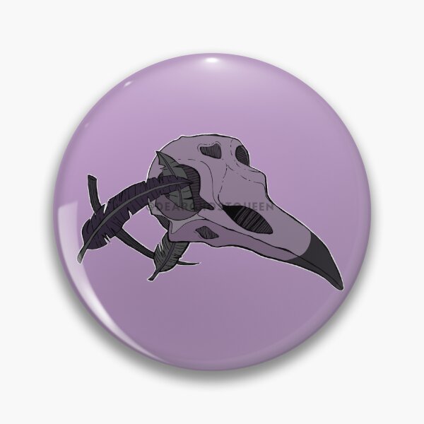 Item preview, Raven Skull designed and sold by dearghostqueen.